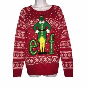 Nwt Elf Movie Ugly Christmas Holiday 
